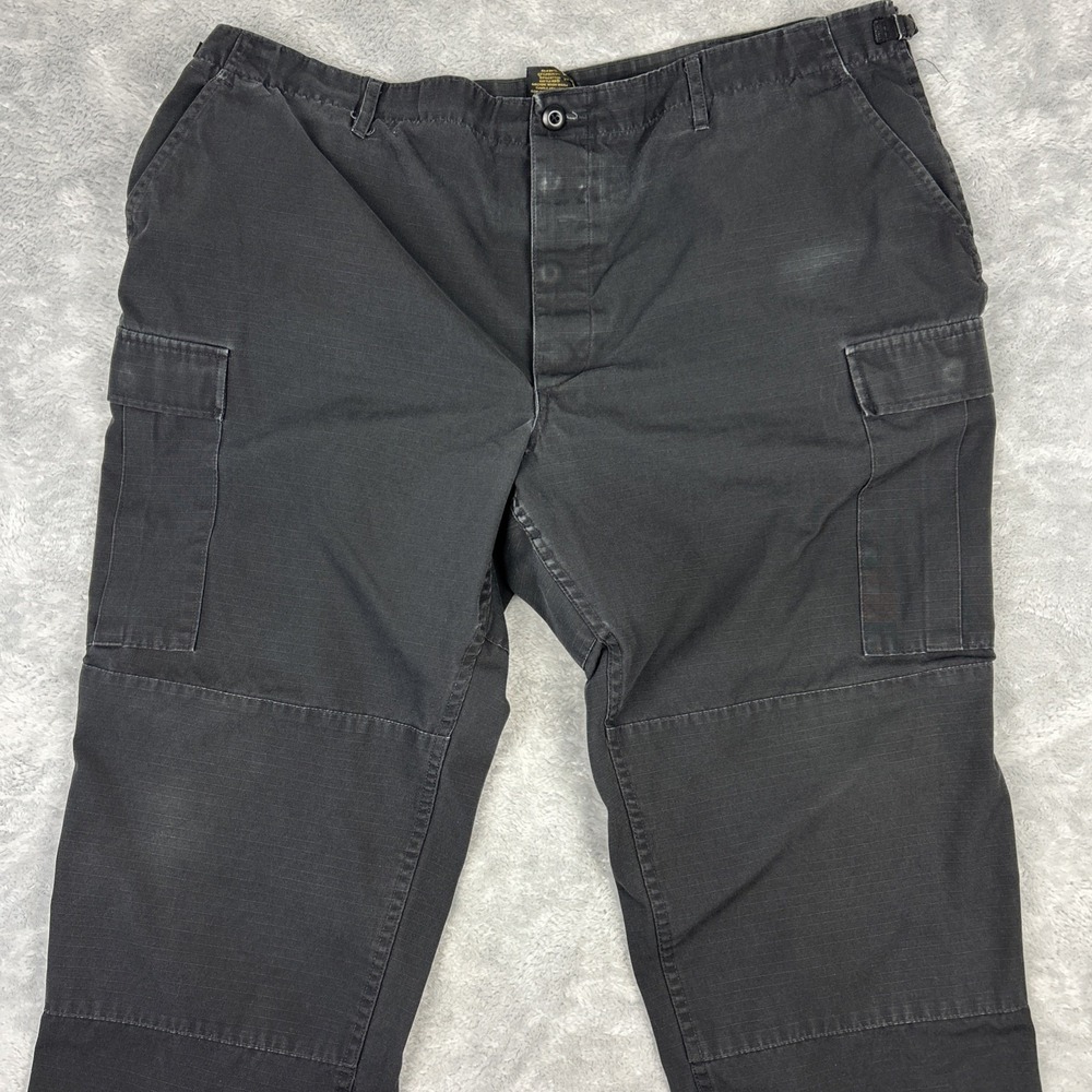Propper 2XL Regular Combat‎ Trousers Cargo Pants Black Adjustable Waist Ripstop